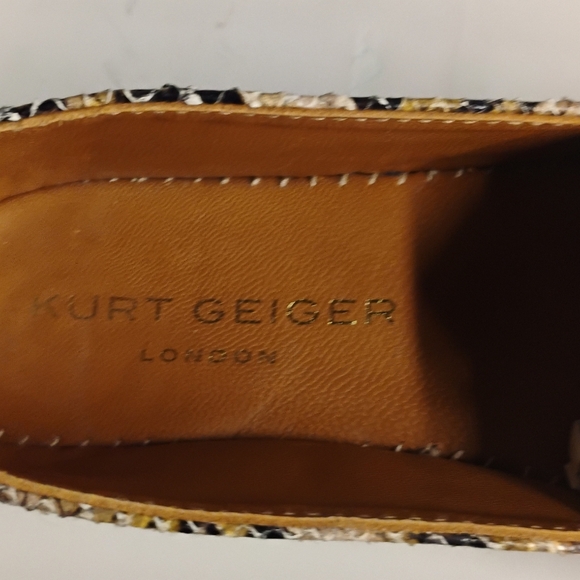 Kurt Geiger Women's Snakeskin Espadrilles 38.5 - Picture 6 of 11